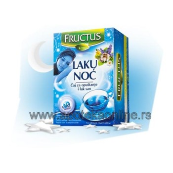 FRUCTUS ČAJ ZA OPUŠTANJE I LAK SAN FRUCTUS ČAJ ZA OPUŠTANJE I LAK SAN